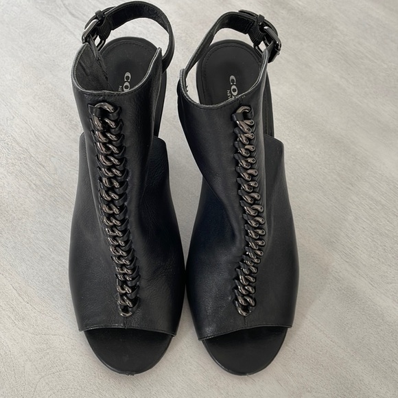 Coach Sandford Open Toe Bootie - Picture 1 of 7